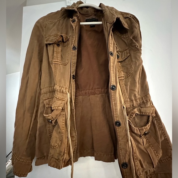 Anthropologie/Sanctuary Utility Cargo Jacket - Picture 2 of 4